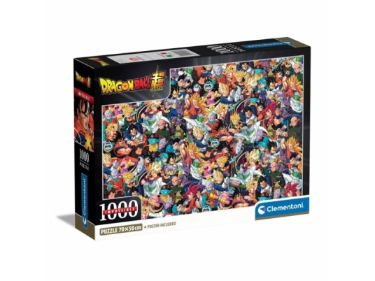 Clementoni Impossible Dragon Ball 1000 Styck Tecknade Serier 18 År