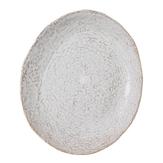 Lene Bjerre   Milla tallerken 27x23 cm hvit