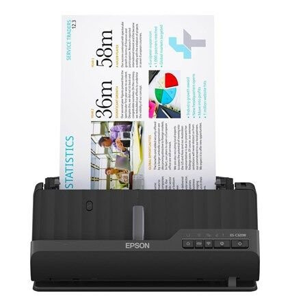 Epson ES-C320W A4 Dupleks Arkmatet Skanner med WiFi Epson ES-C320W A4 Dupleks Arkmatet Skanner med WiFi