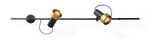 Trizo21 Trizo 21 2Thirty-WH2 Honeycomb Vegglampe Sort/ Gull Ring