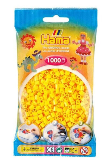 Hama Ironing beads-Gul 03 1000pcs. Hama Ironing beads-Gul 03 1000pcs.