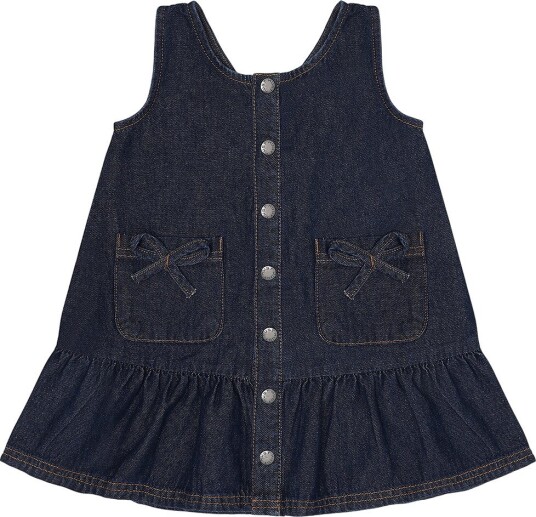 Hust and Claire Kjole   HCCaroline Denim   Dark Blue Denim   Hust and Claire   7 år (122)   Kjole Blå Marineblå