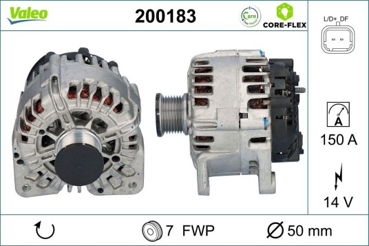 Dynamo VALEO 200183 Dynamo VALEO 200183