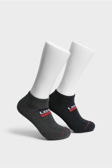 Levi's Ankelsokker Levi's Low Cut Sprtwr Logo 2 pakning Flerfarget