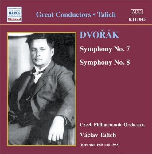 MediaTronixs Vaclav Talich : Symphonies Nos. 7 and 8 (Talich, Czech Po) CD (2006) Pre-Owned