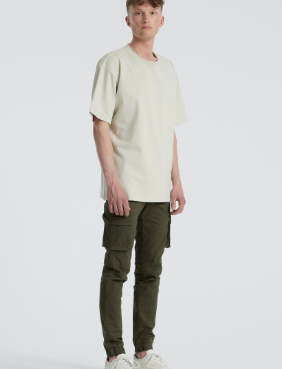 Denim Project Cargo Pant - Green - 32