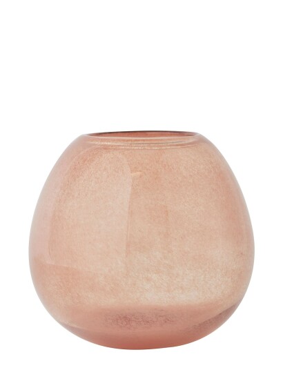 OYOY Living Design Lasi Vase - Medium Pink OYOY Living Design TAUPE ONE SIZE