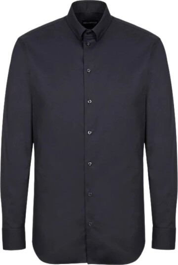 Emporio Armani Herre Skjorter Svart 4XL, Emporio Armani Herre Skjorter Svart 4XL,