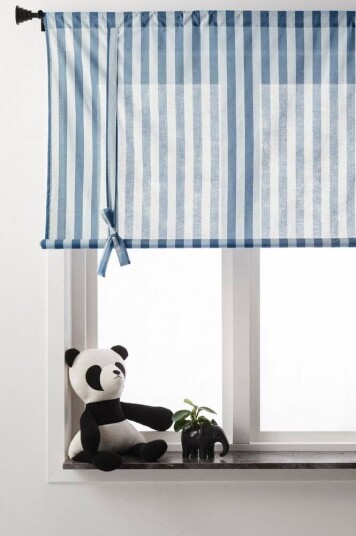 Jotex RAIA roll up-gardin Blå 1732360-01-0 1667977-01-100