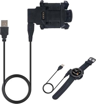 Ladestasjon + USB-kabel for datasynkronisering og lading for Garmin Fenix 3 HR/Fenix3/Quatix 3 Ladestasjon + USB-kabel for datasynkronisering og lading for Garmin Fenix 3 HR/Fenix3/Quatix 3