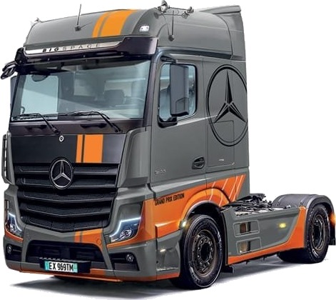 Italeri Mercedes Benz Actros MP4 Lastebilmodell 1:24 Italeri Mercedes Benz Actros MP4 Lastebilmodell 1:24