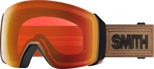 Smith skibriller 4D Mag XL Cp Eday rød speil/Cp Storm gul Flash