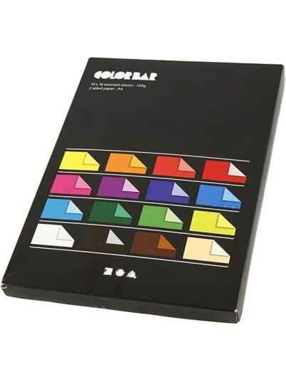 Creativ Company Color Bar Paper Color 160 Sheets Creativ Company Color Bar Paper Color 160 Sheets