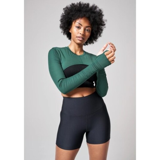 Casall Ultra High Waist Hot Pant Dame Black 34
