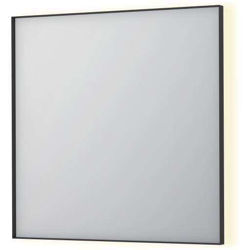 Sanibell Ink SP32 speil med lys 80x80 cm matt sort