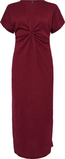 Vero Moda Maternity Vmmamanda Cs O Neck Ankle Dress Jrs Burgundy XL Vero Moda Maternity Vmmamanda Cs O Neck Ankle Dress Jrs Burgundy XL