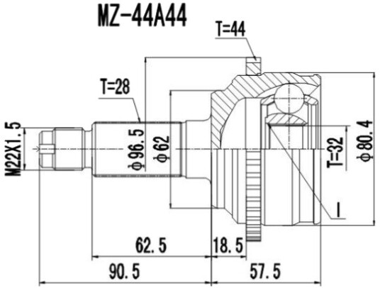 PROCARO 77-MZ-220 Drivledd