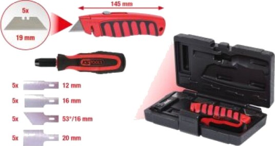 KS TOOLS 907.2200 Bladsett, skraper