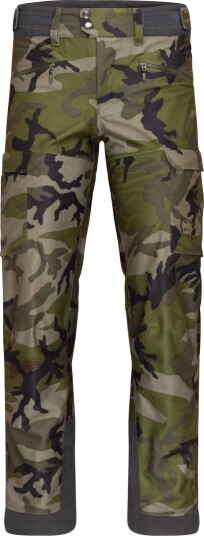 Norrøna Kvinnherad Gore-Tex pants (M) Green Camo S