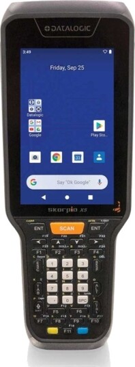 Datalogic Skorpio X5 Datainnsamlingsterminal Robust Tft 800 X 480 Baksidekamera + Frontkamera Strekkodeleser 2D Bildefremviser Microsd Spor Datalogic Skorpio X5 Datainnsamlingsterminal Robust Tft 800 X 480 Baksidekamera + Frontkamera Strekkodeleser 2D Bildefremviser Microsd Spor