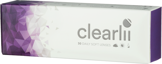 Clearlii Daily Soft endagslinser 30 stk. Styrke -0,75 Clearlii Daily Soft endagslinser 30 stk. Styrke -0,75