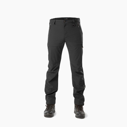 Arrak Outdoor Quick dry Fritidsbukser Herre Lang Sort 46L