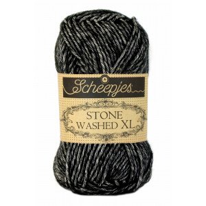 Scheepjes Stone Washed XL Garn Mix 843 Black Onyx Scheepjes Stone Washed XL Garn Mix 843 Black Onyx