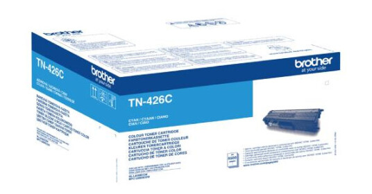 Brother TN 426 C lasertoner - TN426C Original - Cyan 6500 sider Brother TN 426 C lasertoner - TN426C Original - Cyan 6500 sider