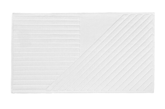 NJRD Stripes baderomsmatte 50 x 90 cm Hvit NJRD Stripes baderomsmatte 50 x 90 cm Hvit