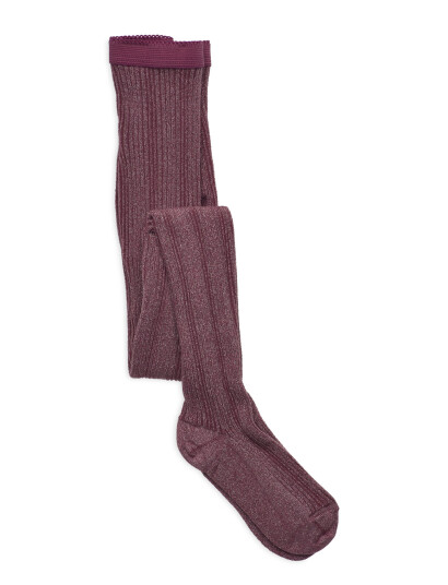 mp Denmark Celosia Glitter Tights - Purple - 68/74