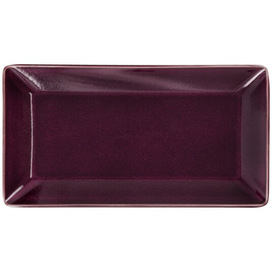 Vega Fat Oriento 31x16.5x3.2 cm  Aubergine Rektangulær 2 Stykk / Forpakning