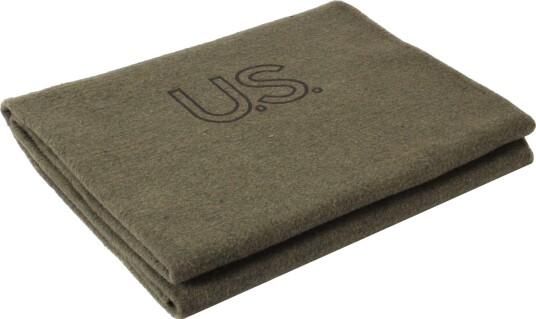 Rothco US Blanket 70% ull oliven Oliven, Grønn