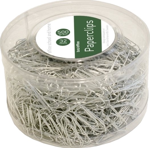 Bnt Papirclips 32 Mm 500G