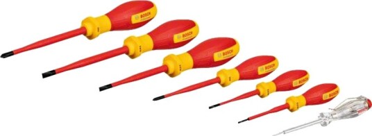 Bosch Skrutrekkersett Vde Isolert Ph/Sl Profesjonell 7 Deler