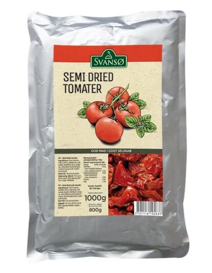 Tomater Semidried Rød Ps 1 Kg