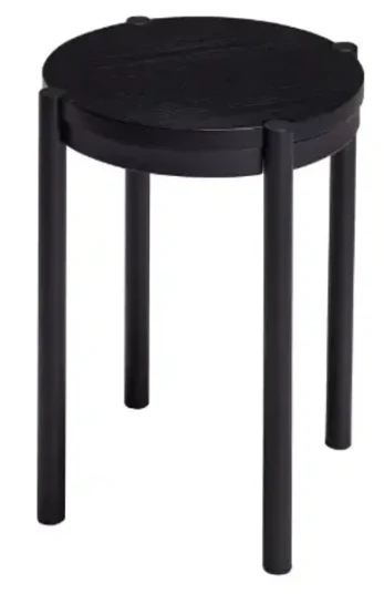 Hübsch Oto Krakk Svart