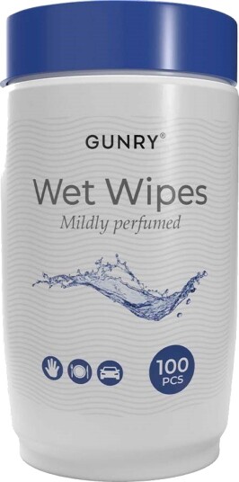 Gunry Wet Wipes 100 stk Gunry Wet Wipes 100 stk