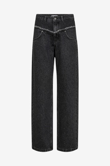 co’couture - Jeans SkylarCC Stone Wide - Svart