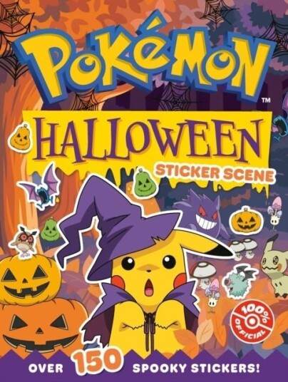 Pokemon Halloween Sticker Scene Pokemon Halloween Sticker Scene