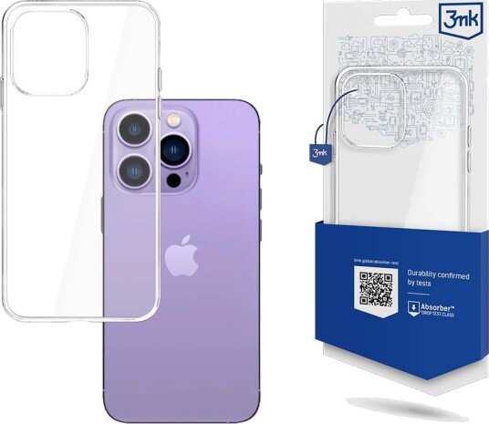 3mk Apple iPhone 14 Pro Max Clear Case 3mk Apple iPhone 14 Pro Max Clear Case