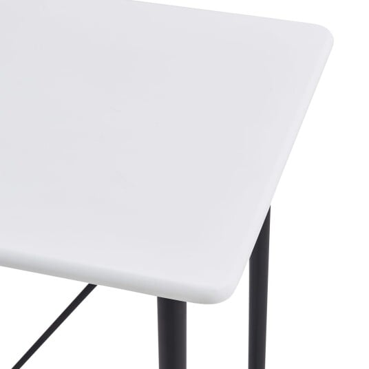 vidaXL Barbord hvit 120x60x110 cm MDF vidaXL Barbord hvit 120x60x110 cm MDF
