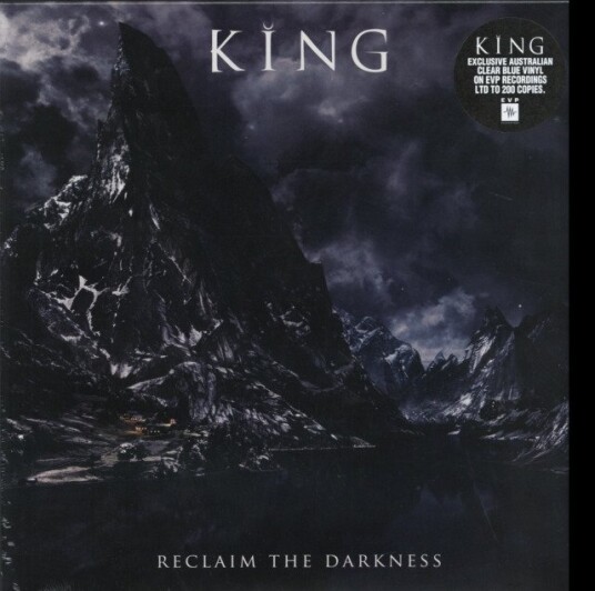 King Reclaim The Darkness Clear Blue Vinyl