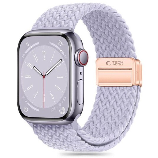 Tech Protect Nylonmag Reim for Apple Watch 38/40/41mm Lilla