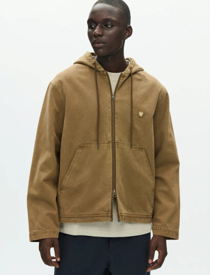 WOOD WOOD Wwpalle Jacket 25400 Brown L WOOD WOOD Wwpalle Jacket 25400 Brown L