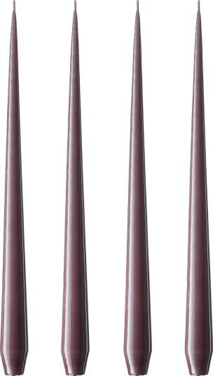 ester & erik ester & erik lys 4 stk. lakket muted mauve 32 cm