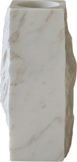 Edge Vase Small White Carrara Edge Vase Small White Carrara