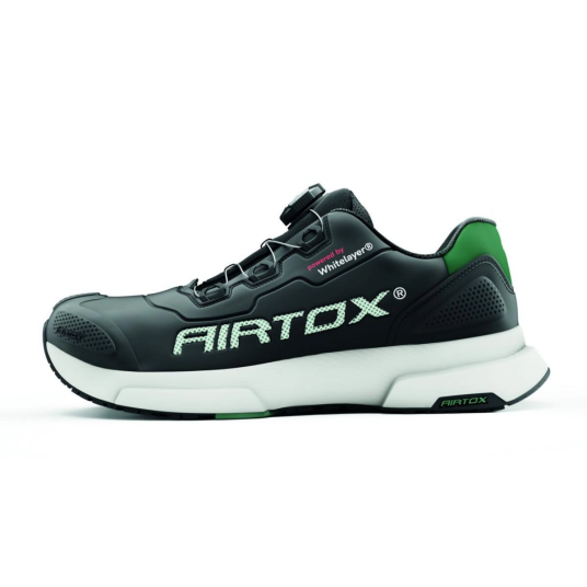 AIRTOX Vernesko Fl44 S3S Pro Smart Unisex Str. 48 Svart/Hvit Par AIRTOX Vernesko Fl44 S3S Pro Smart Unisex Str. 48 Svart/Hvit Par