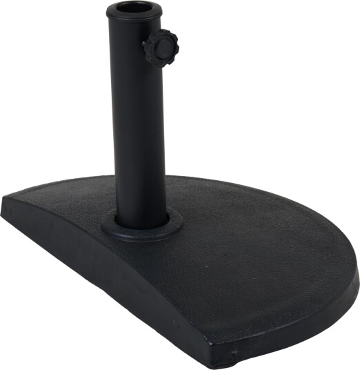 Brafab Kvitter parasollfot Svart 50/25 cm Svart Brafab Kvitter parasollfot Svart 50/25 cm Svart