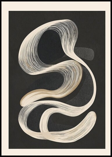 Abstract Line Movement Plakat Plakat / 50x70cm