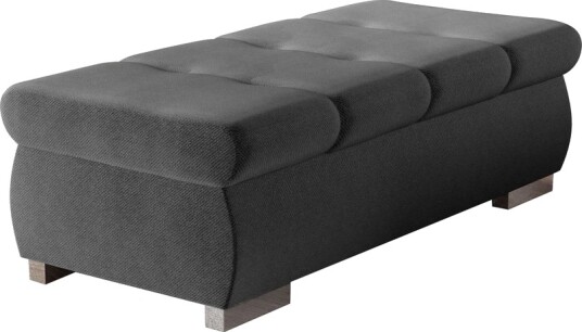 Cerys Fotskammel 60 cm - Mørk grå